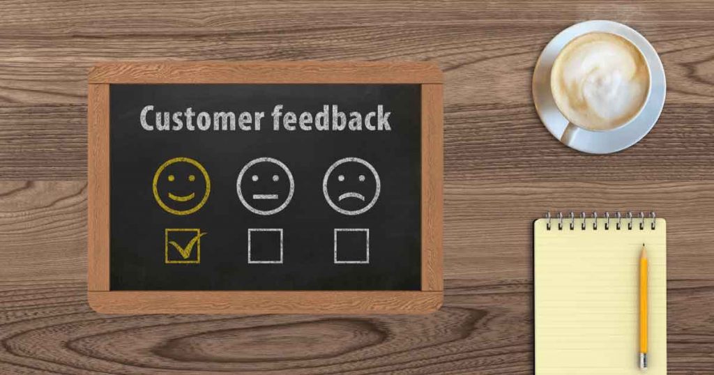 First-hand customer feedback on Social Media
