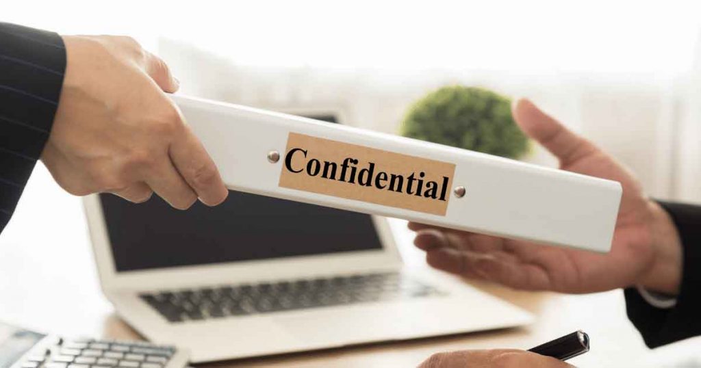 It Guarantees Confidentiality For Your B2B Company